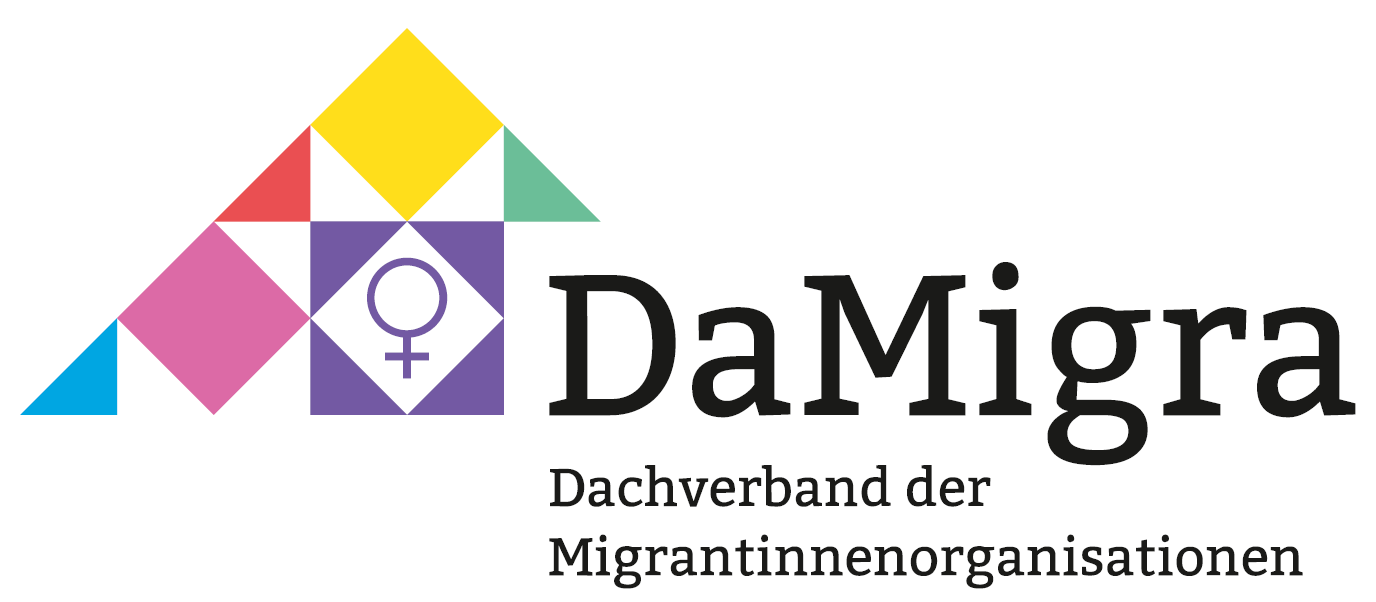 Logo von DaMigra, Dachverband der Migrantinnenorganisationen