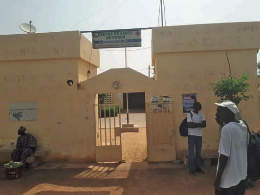 Gebäude der Gesundheitsstation des Projekts Maa Feew in Podor, Senegal